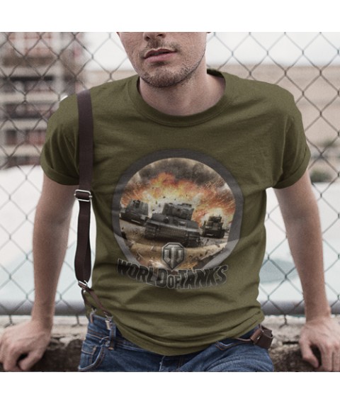 World of tank T-shirt Khaki, XL