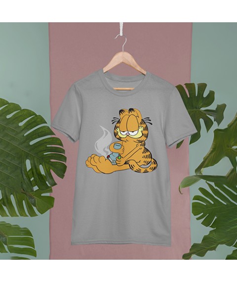 Men's T-shirt Garfield XXL, Gray