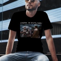 Men's T-shirt "Hasta la vista baby" M, Black