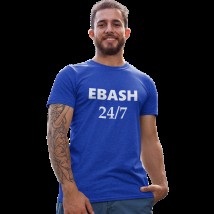 Мужская футболка Ebash Синий, XL