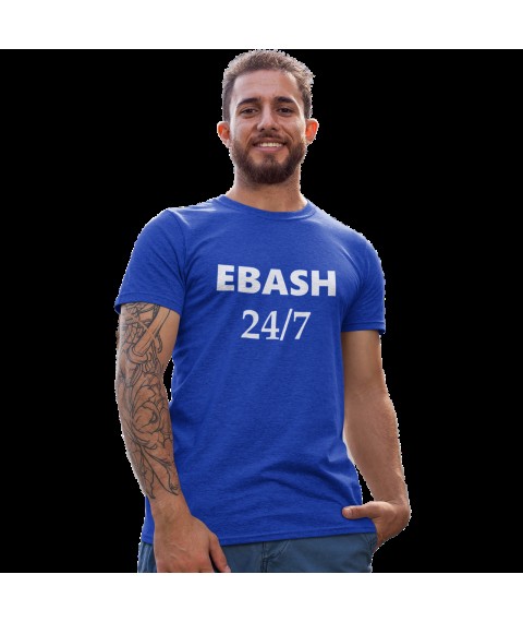Men's T-shirt Ebash Blue, XL