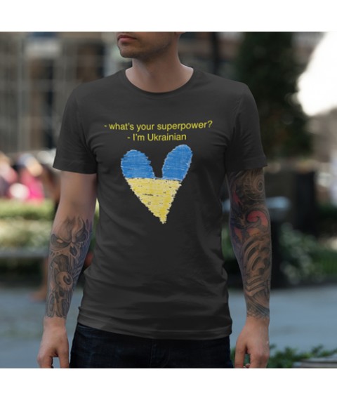 T-shirt I'm from Ukraine Black, XL