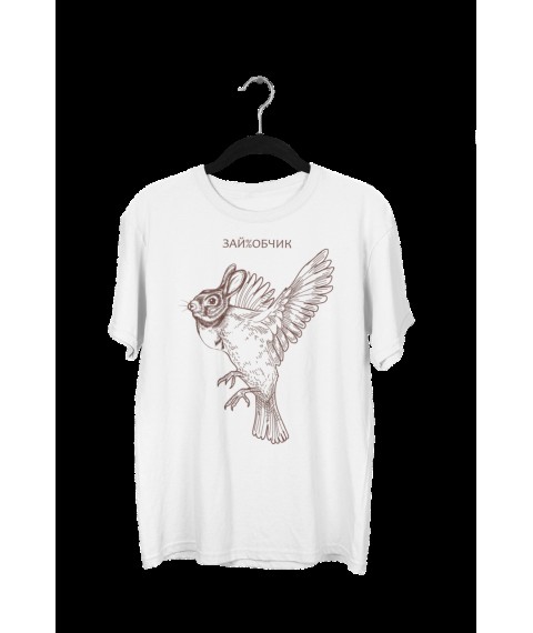 Футболка Oversize ЗА%ОБЧИК Белый, XL-XXL