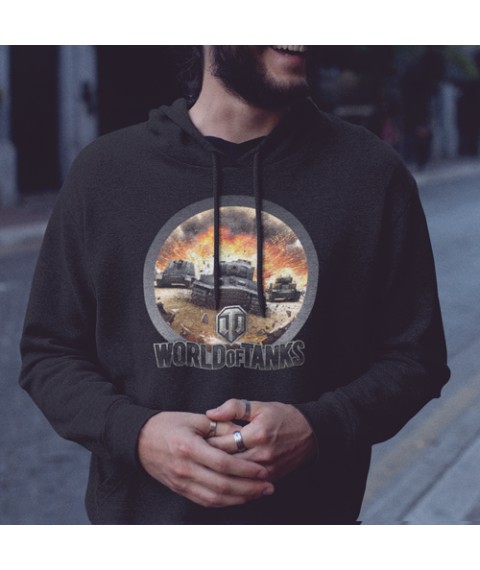 World of tank hoodie Black, L