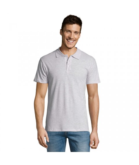 Men's T-shirt gray melange 2XL