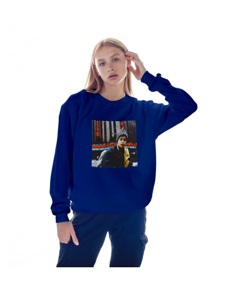 New Year's sweatshirt Kevin Home Alone Blue, L