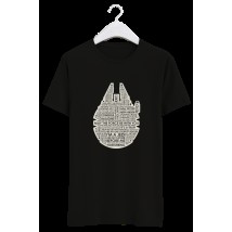 Men's T-shirts.STAR WARS1 Black, S