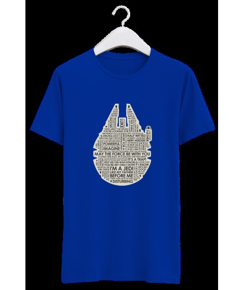 Men's T-shirts.STAR WARS1 Blue, XL