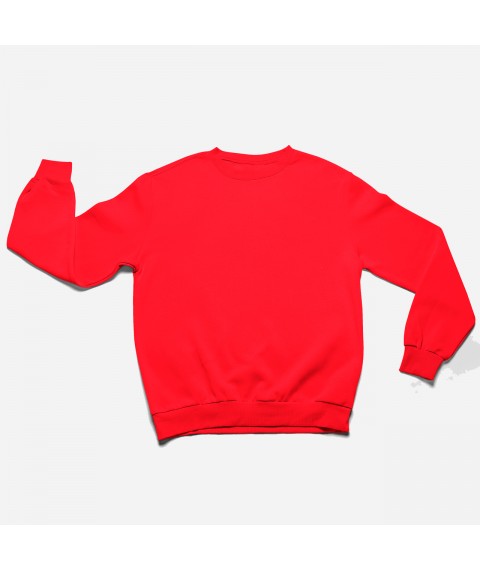 Unisex sweatshirt red XXL