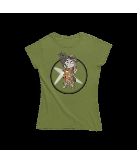 Khaki T-shirt Military Hare Khaki, L