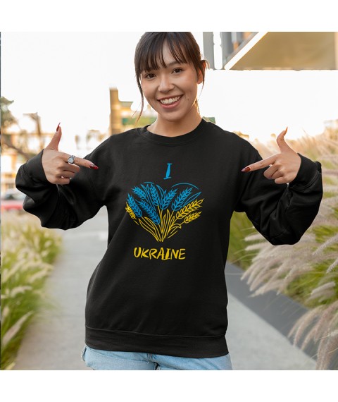 Sweatshirt I Love Ukraine XL