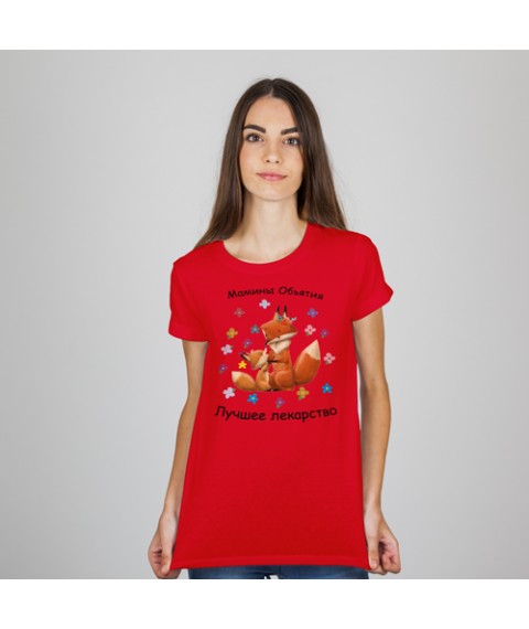 T-shirt for mom. Red, M