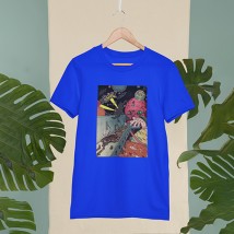 Men's T-shirt Monsters XXL, Blue