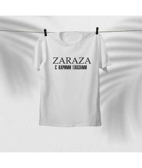T-shirt Zaraza with brown eyes White, XXL