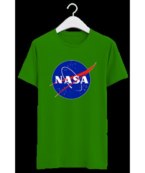 Men's T-shirt Nasa L, Green