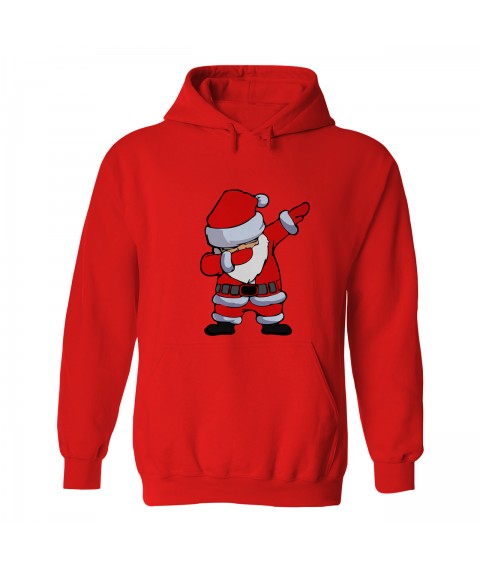 Women's Santa Claus hoodie Red, XXL