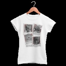 T-shirt white and black "Place of Kharkov, Place of the Unevil" White, 3XL