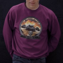 World of tank Bordeaux sweatshirt, M
