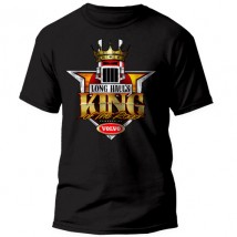 Men's T-shirt Volvo King of the road Black, XL