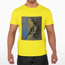 Men's patriotic T-shirt Night Hunter Yellow, M
