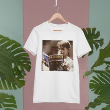 Men's T-shirt home alone white XXL