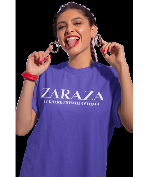 T-shirt over Zaraza with black ochima, purple M/L