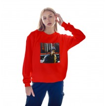 New Year's sweatshirt Kevin Home Alone Red, XXL