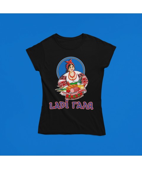 T-shirt for woman Lady Galya XL, Black