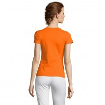 Women's T-shirt orange Miss