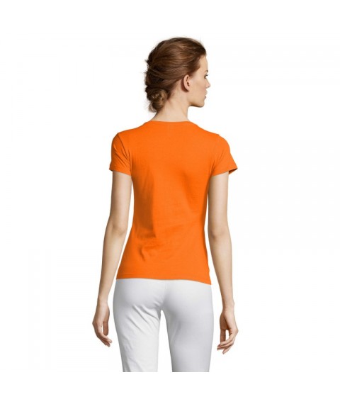 Women's T-shirt orange Miss
