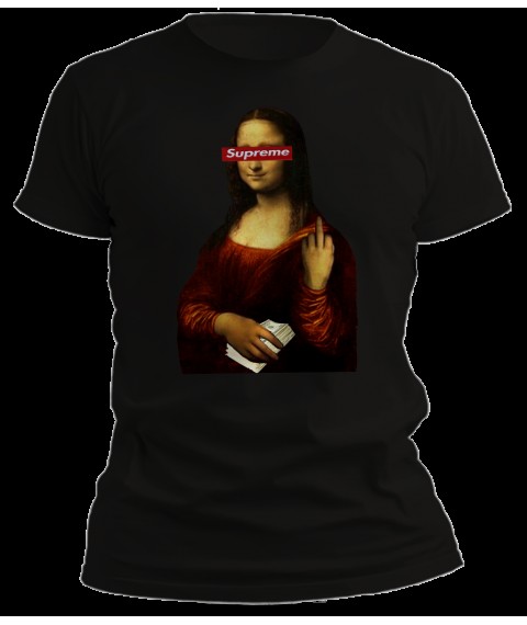 Herren Supreme Mona T-Shirt Schwarz, L