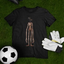 T-shirt Siren Head 4 years (96cm-104cm), Black