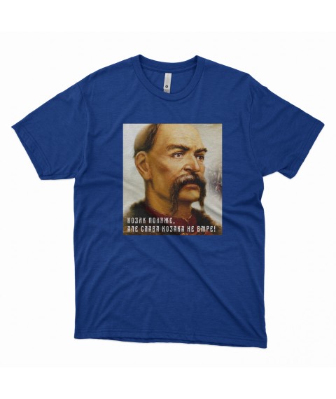 Men's T-shirt. Slava Kozak Cornflower, M