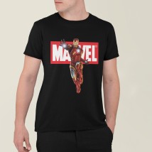 Футболка мужская Marvel IRON MAN Черный, XL