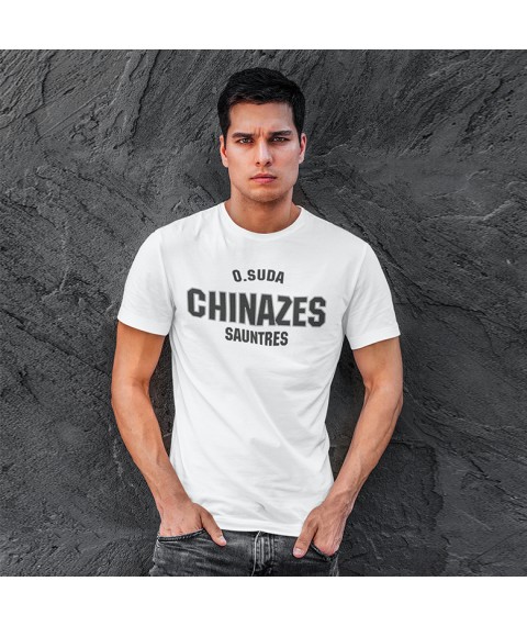 Футболка Chinases 2XL, Біла