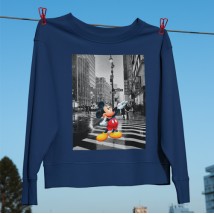 Mickey Mouse Sweatshirt Blue, S