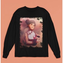 Anime Sweatshirt Ten Ten L, Black