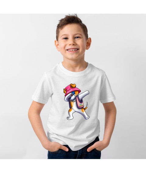 Детская футболка Патрон 8-9 лет, Белый