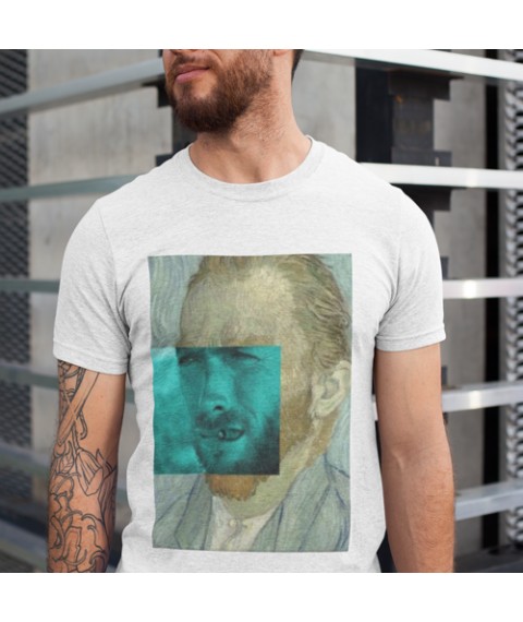 Men's T-shirt Vincent van Gogh White, S