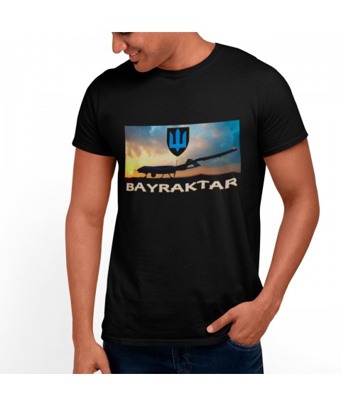 Men's T-shirt Bayraktar Black, 2XL