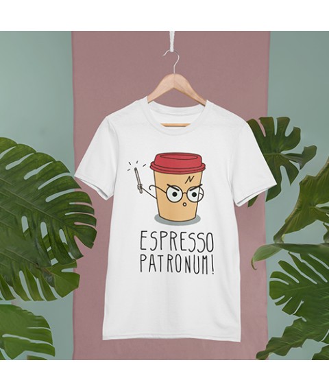 Men's T-shirt Espresso white