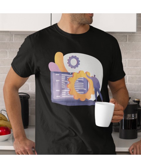 Men's T-shirt Programmer Black, XL