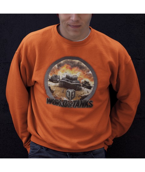 Свитшот World of tank Оранж, XL