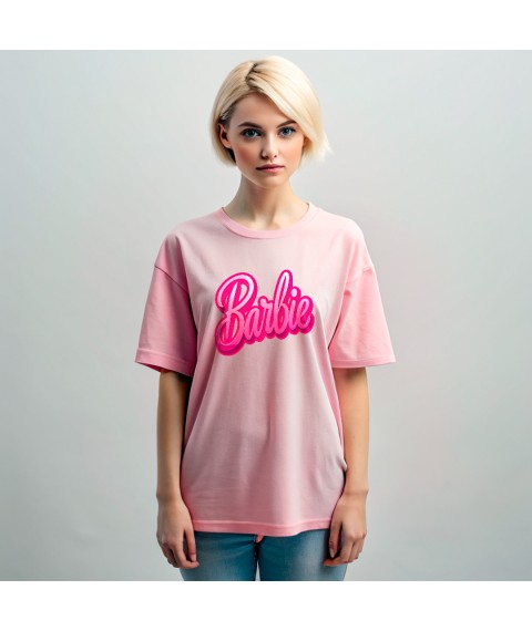 Футболка Oversize Pink Barbie M/L