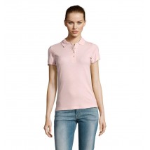 Women's pink polo shirt XL
