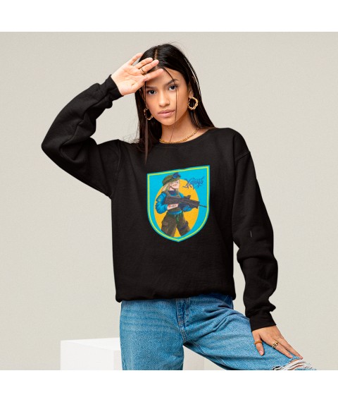 Sweatshirt for women Kharkiv Black, M