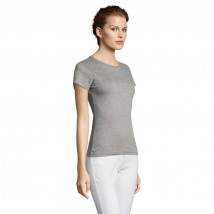 Women's T-shirt gray melange Miss