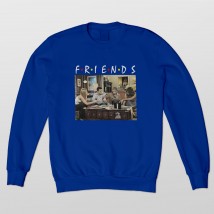 Свитшот. FRIENDS Синий, XXL