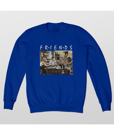 Свитшот. FRIENDS Синий, XXL