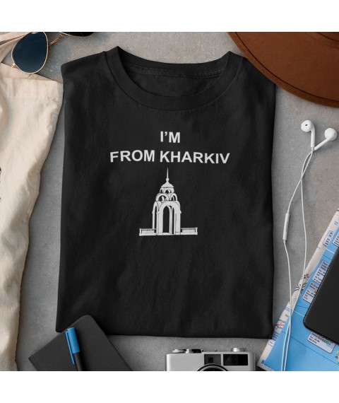 I'm From Kharkiv T-shirt Black, XL